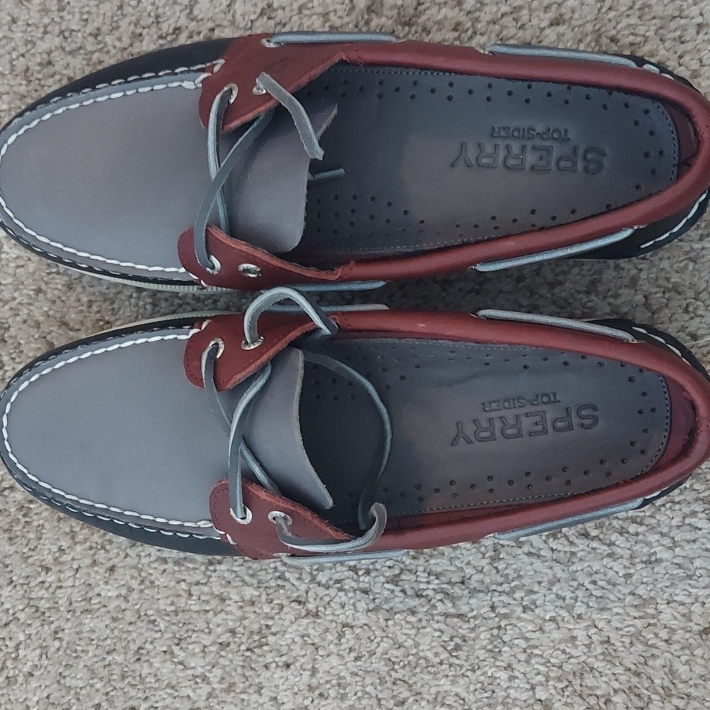 Mens Sperry Top Slider boat shoes size 10.5